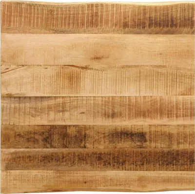 Immagine prodotto di vidaXL Piano di lavoro con bordo ad albero 40x40x3,8 cm Legno massiccio di mango grezzo