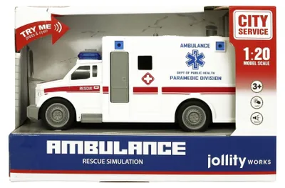Immagine prodotto di Luce e suono dell'ambulanza Jollity