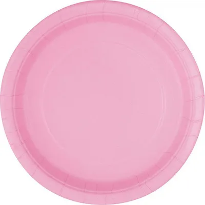 Produktbild von 8 Pappteller Vera hellrosa 23cm