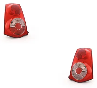 Image de Johns, Feu arrière adapté à la Kia Picanto BA 01/2008- Set Gauche et Droite 9240107510 9240207510