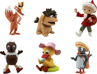 Produktbild von Sandmännchen - 6er Spielfiguren Set