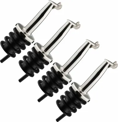 Produktbild von Westmark 4 Ausgießer »Inox Gastro«, PE-Korken, Metallkläppchen, 468222E3