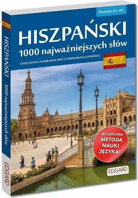 Produktbild von Hiszpański. Słowa. 1000 najważniejszych słów poziom A1-A2