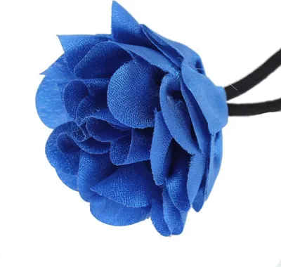 Produktbild von Süßes Mädchen Haargummi in der Farbe Blau