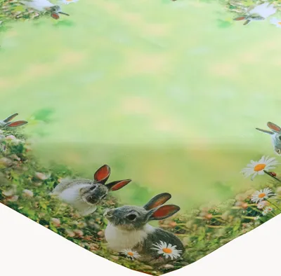 Produktbild von Tischwäsche mit Osterhasen 85 x 85 cm