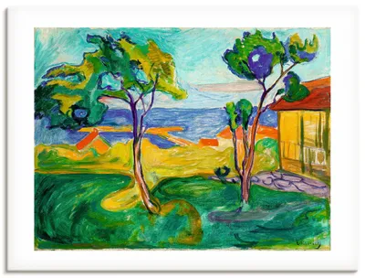 Produktbild von ARTland Leinwandbild Der Garten in Asgardstrand. 1904-05 Größe: 40x30 cm
