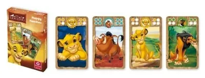 Produktbild von The Lion King Happy Families Quartett