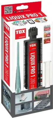 Zdjęcie produktu dla TOX VERBUNDMOERTEL System zapraw wiążących "Liquix Pro 1" 84600081 Liquix Tvm