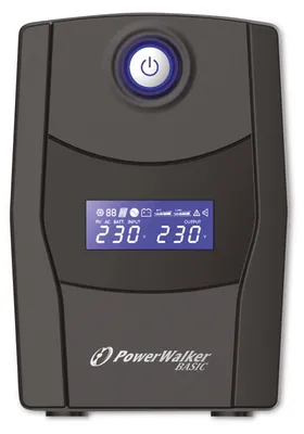 Zdjęcie produktu dla BlueWalker 10121074 PowerWalker Basic VI 1000 STL USV 1000VA/ 600W