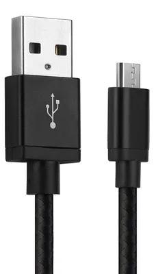 Produktbild von CELLONIC USB Kabel 1m für TomTom Via 62, Via 52, Via 135, 400, GO 510 (2013) 520 (2016) 5200, GO 610 6100, GO 620 GPS Navigator Ladekabel Micro USB auf USB A 2.0 Datenkabel 2A schwarz Nylon