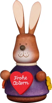 Produktbild von Ulbricht Wackelmännchen 'Wackelhase mit Herz - 9.8cm' 2015