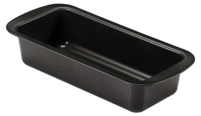 Pflaumenkuchenform 25 cm, Stahl, Antihaftbeschichtung, schwarz