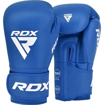 Image de RDX Sports Gants de boxe IBA Compétition Amateur - Bleu - 12 OZ