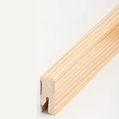 Produktbild von Sockelleiste Fußleiste 16 x 40  Echtholzfurnier Kiefer
