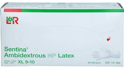 Produktbild von Sentina Ambidextrous XL ungepudert Handschuhe, 90 St. Handschuhe