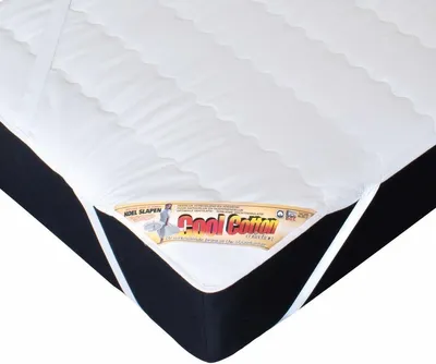 Produktbild von Matratzenschoner 90 x 200 cm, 100% Baumwolle, atmungsaktiv, waschbar bis 60°, für Schlafzimmer
