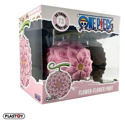 Produktbild von Spardose Plastoy, One Piece, Teufelsfrucht "Blume", dekorative Plastikfigur, 12 cm