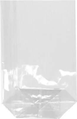 Produktbild von 30x Bodenbeutel PP 27 cm x 18 cm x 7 cm transparent
