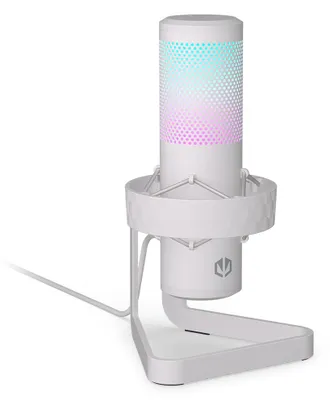 Produktbild von ENDORFY Mikrofon AXIS Streaming Onyx White, 4 Modi Aufnahme, mute