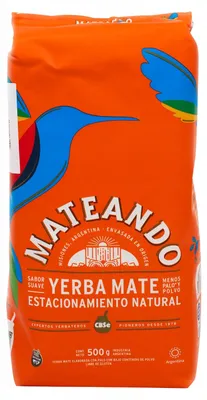Immagine prodotto di Yerba Mate Mateando CBSe, 0,5 kg o 500 g (classica)
