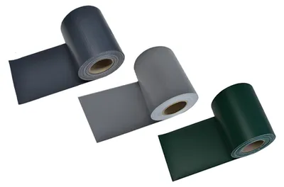 Produktbild von HOME DELUXE - Zaunfolie PVC Sichtschutz MATA - Hellgrau | Sichtschutzstreifen