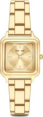 Produktbild von Eastside Watches Armband-Uhr gelbgold Edelstahl Quarzuhr 10080128
