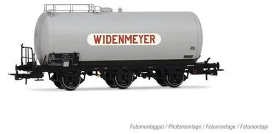 Zdjęcie produktu dla Rivarossi – 3-osiowy wagon cysterna WIDENMEYER, szary, epoka IV SNCF