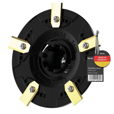 Produktbild von beos® Premium Mähroboter Tuning-Messerteller für 5x Klingen - Für Gardena smart Sileno pro - glasfaserverstärkte Messerscheibe - Ø 200 mm