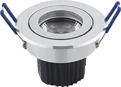 Produktbild von SIGOR 9W Argent Downlight 640lm 3000K 36° dimmbar LED-Modul Alu Gebürstet