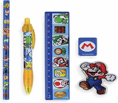 Produktbild von Super Mario Schreibset Mario (5-teilig)