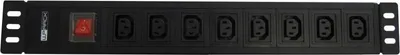 Immagine prodotto di WP WPN-PDU-I05-08 unità di distribuzione dell'energia (PDU) 8 presa(e) AC 1.5U Nero