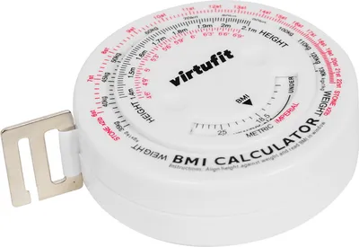 Zdjęcie produktu dla VirtuFit Omtrekmeter miarka 150 cm z kalkulatorem BMI