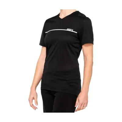 Produktbild von 100% SPEEDLAB Kurzarm Fahrradtrikot - RIDECAMP W - Schwarz/Grau L