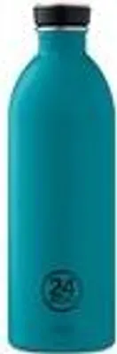 Produktbild von 24Bottles URBAN BOTTLE ATLANTIC BAY, 1000 ml, Tägliche Nutzung, Türkis, Edelstahl, Stein, Erwachsener, Drehen
