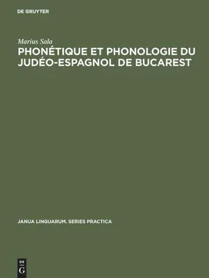 Produktbild von Phonétique et phonologie du judéo-espagnol de Bucarest