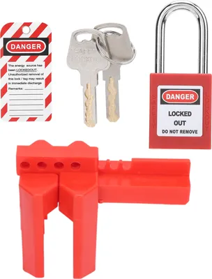 Obrázok produktu pre Lockout Tagout Lock Kit, Súprava elektrických visiacich zámkov, Súprava protišmykových visiacich zámkov, Súprava bezpečnostných zámkov, Súprava zámkov Lockout, Súprava priemyselných visiacich zámkov