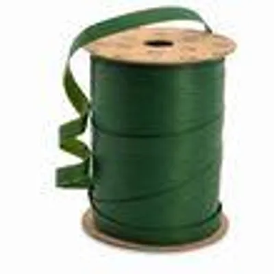 Produktbild von Geschenkband Ringelband 10mm x 250m mit Struktur Dunkelgrün matt