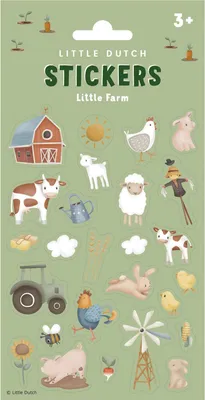 Immagine prodotto di Little Dutch Adesivi piccola fattoria