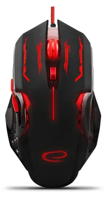 Productafbeelding van Esperanza Bekabelde Gaming Muis 6D Opt. USB Mx403 Apache Rood