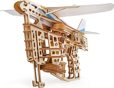 Produktbild von UGEARS 3D-Puzzle Rutsche mit Starter 200 Teile