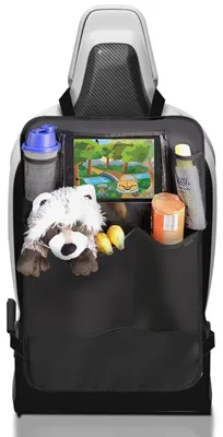 Produktbild von MyHappyRide Rückenlehnenschutz (1 Stück), Große Taschen und iPad-/Tablet-Fach, A