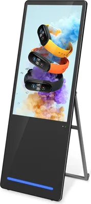 Produktbild von 40 Zoll Digitales Werbedisplay Kundenstopper IPS HD Plakataufsteller Vertical Monitor, Digital Signage Android OS Schwarz