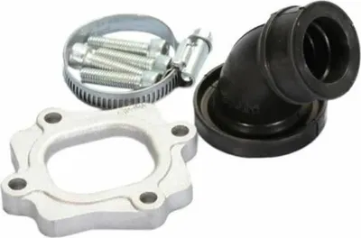 Zdjęcie produktu dla Kolektor dolotowy Polini 360 21/25mm do Minarelli horizontal z gaźnikiem 15-21mm CP, 19-21mm PHBG