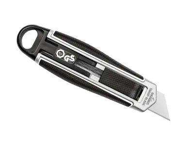 Obrázok produktu pre WEDO Cutter Linkshänder schwarz Metall gummierte Griffzone inkl 2 Klingen