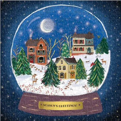 Immagine prodotto di Puzzle da 500 pezzi Winter Snow Globe