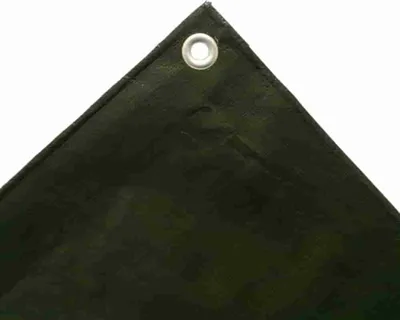 Produktbild von Abdeckplane 210g/m², 2,5 x 10m, grün (25m²), wasserdicht, reißfest, UV-stabil