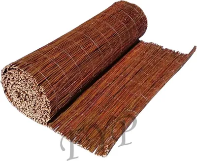 Produktbild von YULKA Weidenmatte (100 x 300) Weidenzaun Sichtschutz Windschutz  Weidenzaunmatte