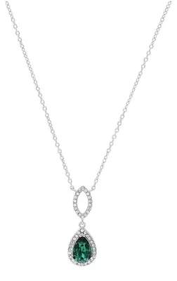 Produktbild von Amor Damen Halskette Sterling Silber mit Zirkonia Steinchen, 40-45 cm Länge
