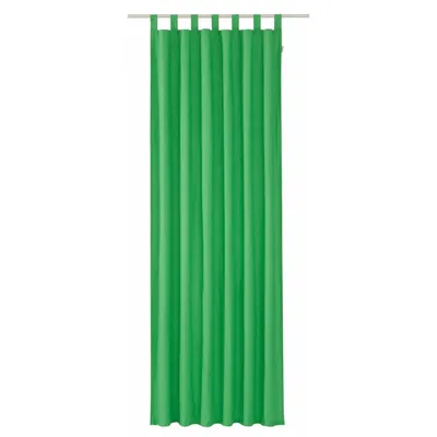 Produktbild von TOM TAILOR Blickdichter Schlaufenvorhang DOVE Maigrün 140 x 255 cm