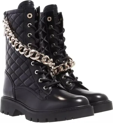 Guess Madox Biker -Stiefel mit Logo – 38 Stiefeletten